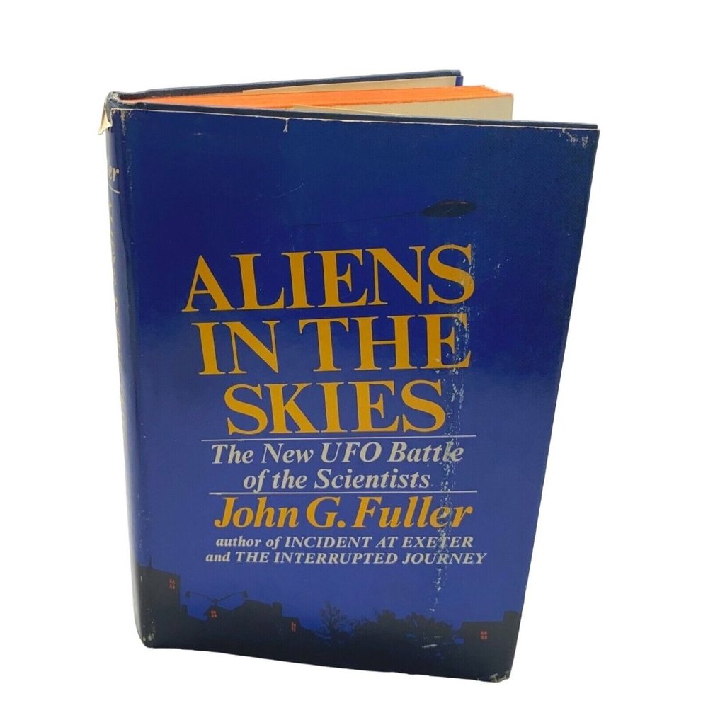 Aliens in the Skies by John Fuller 1969 Hardcover Book Club Edition BCE